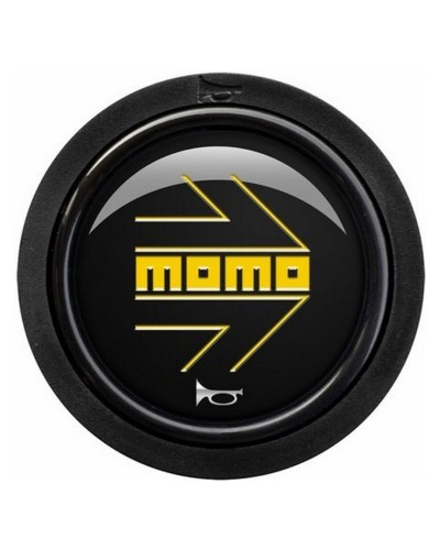 Momo SPHOARWBLKYER Bouton de Volant Jaune - Accessoire Tuning Auto
