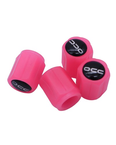 OCC Motorsport: Tappi Valvola Fluorescenti Rosa, Set 4 pz - Auto & Moto
