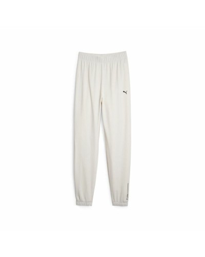 Puma Studio Unwind Trainingshose Damen - Weiß, Bequem & Leicht
