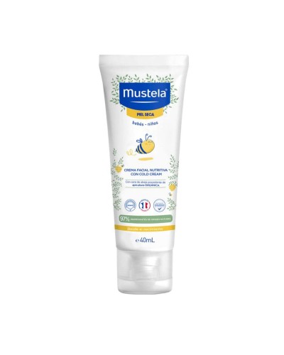 Voedende Gezichtscrème Mustela Cold Cream Kinderen Baby's (40 ml)