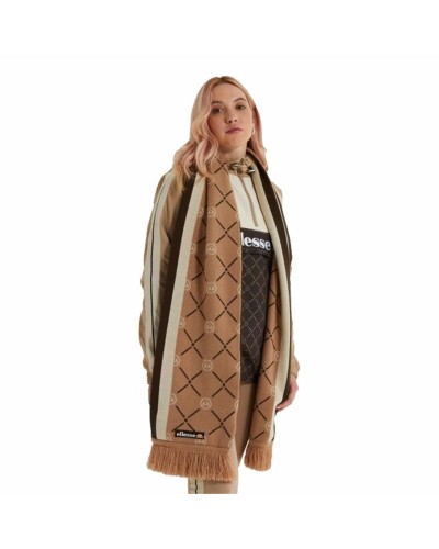 Ellesse Schal Tiramisu Braun Schokolade Unisex - Weich & Warm
