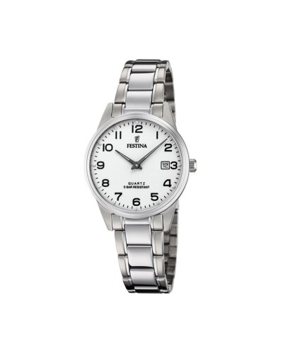 Festina F20509/1: Reloj de Mujer Elegante, Caja de Acero Inoxidable, Resistente al Agua.
