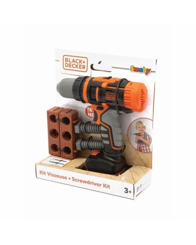 Speelgoedboor Smoby Black + Decker
