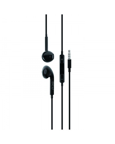 Auriculares DCU 34151001 Negros - In-Ear, Bajos Potentes, Micrófono Integrado
