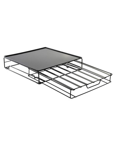 Porte-capsules DKD Home Decor | Noir | Métal | 28,7 x 32 x 7 cm
