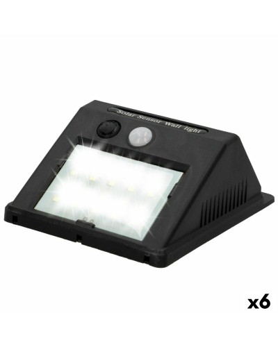 Solar Light AKtive Plastic 9x12x5 cm, Set of 6, Outdoor Garden Lighting
