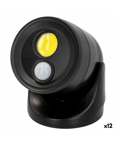 Luz Solar Aktive | 10,5x12,5x13,5cm | Plástico | Iluminación de Jardín (12 Unidades)
