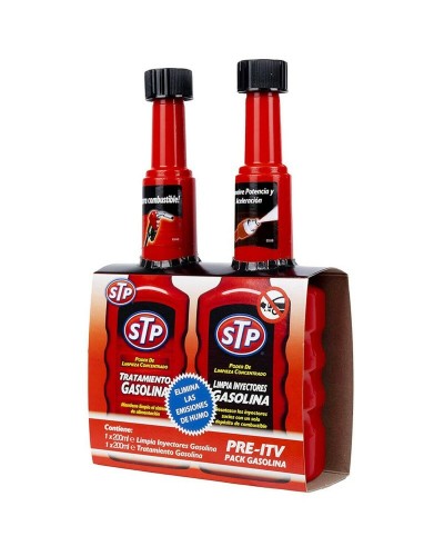 STP Benzin Pre-Inspection Reiniger - Doppelwirkung Einspritzdüsen- & Motorreinigung
