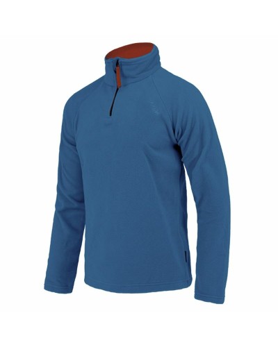 Joluvi Surprise Half Azul: Forro Polar Hombre Trekking y Outdoor
