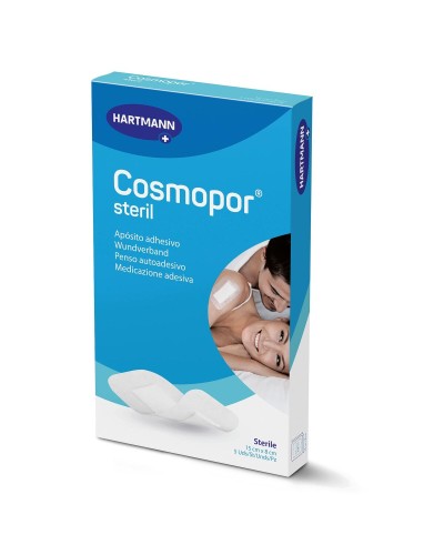 Hartmann Cosmopor Apósitos 15x8cm - Estériles, Post-Operatorios - 5 Unidades
