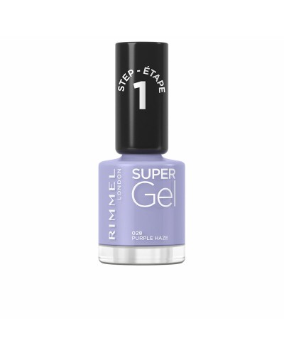 Rimmel London Super Gel 028 Purple Haze - Esmalte de Uñas Larga Duración 12ml
