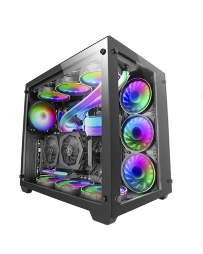 ATX Semi-toren doos Mars Gaming MCV3 Zwart