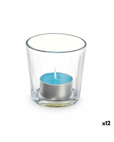 Bougies Parfumées Verre Océan (12) - 7x7x7cm
