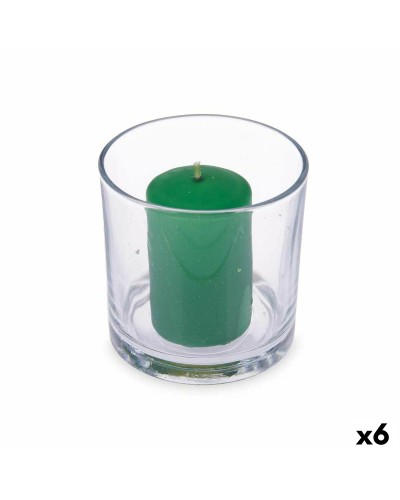 Velas Aromáticas Vaso Bambú 10x10x10cm (6 Unidades)
