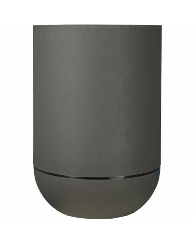 Vaso Riviera Rotondo Grigio in Plastica | Decorazione Interni ed Esterni