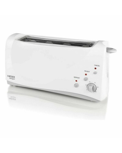 Haeger Tostapane Multifunzione 1000W Bianco - Toast Perfetti!
