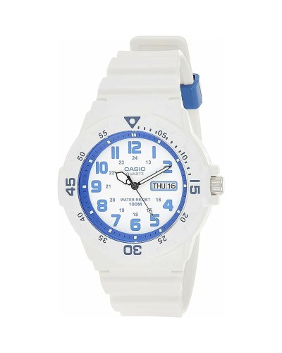 Casio MRW-200HC-7B2VD Montre Femme Blanche Sportive Ø47mm Étanche
