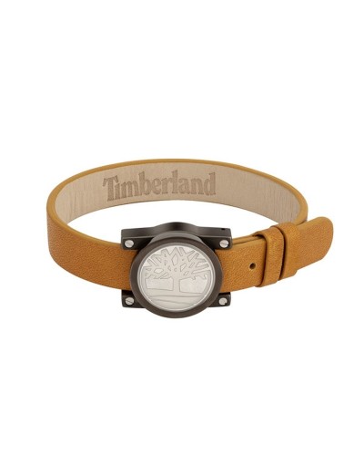 Timberland Bracelet Homme Cuir Noir Tressé - Décontracté & Élégant
