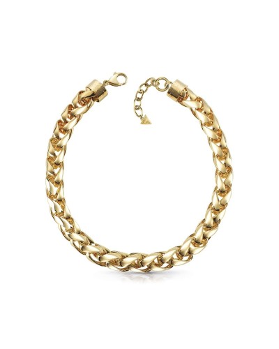 Guess Bracelet Femme Or Jaune Cristaux - Bijou de Mode Élégant
