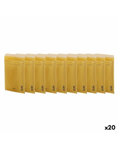 Enveloppes Sam AK-11 Marron Matelassées 110x165mm - Lot de 20 pcs
