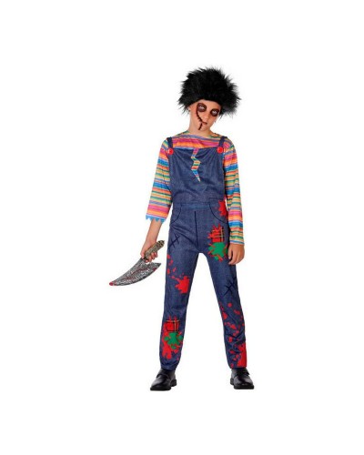 Chucky Kinderkostüm - Die Mörderpuppe, Einheitsgröße, Halloween

