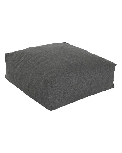 Puff Esprit Grigio 87x87x32cm per Soggiorno e Arredo Casa