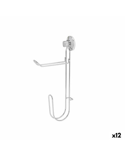 Toalettrullehållare Stål ABS 3 x 32 x 15 cm (12 antal) Double