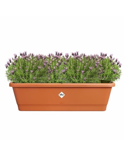 Pot Elho Carré Marron 65 cm : Élégant et Durable pour Plantes d'Intérieur et d'Extérieur
