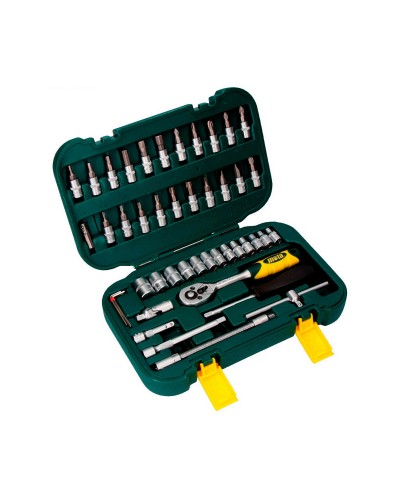 Mota Innensechskantschlüssel-Satz mit Ratsche, ergonomischem Griff, Größen von 1,5 mm bis 10 mm
