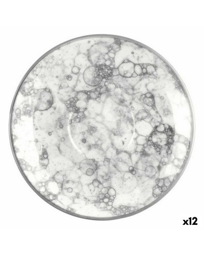 Kaffeeteller Piatto Viejo Valle aus Porzellan - 12er Set - 13 x 13 x 2 cm
