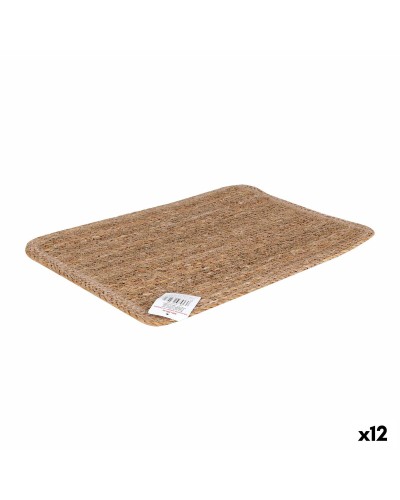 Placemat Privilege vlechtwerk Rechthoekig 40 x 30 x 0,5 cm (12 Stuks)