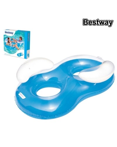 Opblaasbare band Bestway 188 x 117 cm Dubbel