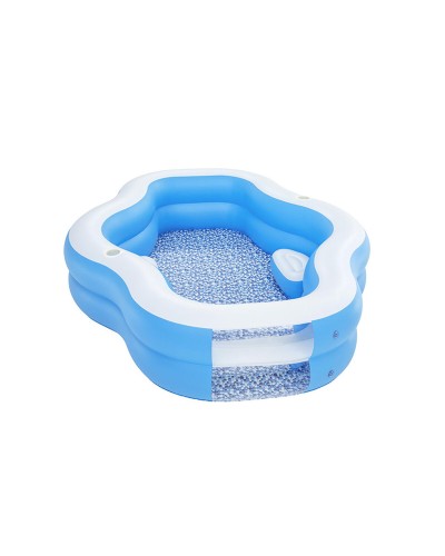 Bestway Piscina Hinchable Familiar Multicolor 270x198x51 cm
