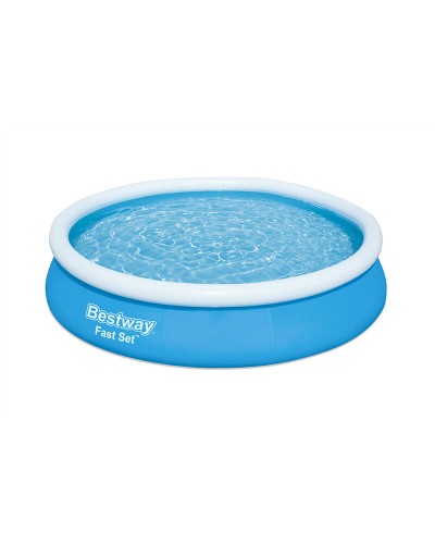 Bestway Piscina Gonfiabile Azzurra 366x76cm - 5377L - Facile da Montare
