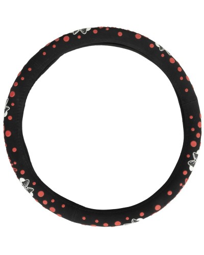 Cache Volant Minnie Mouse Noir Ø 37-39 cm - Design Auto Élégant
