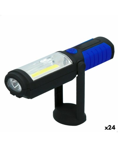 Lampe Torche LED Magnétique Orientable - Kit 24 Unités - Éclairage Portable
