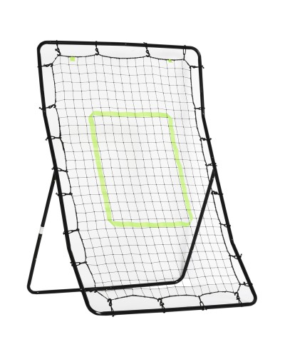  Rete Elastica Rimbalzo da Baseball, Rete per Lanci Battute di Baseball Rimbalzatore Portatile, per Softball, Calcio, 90x80x140c