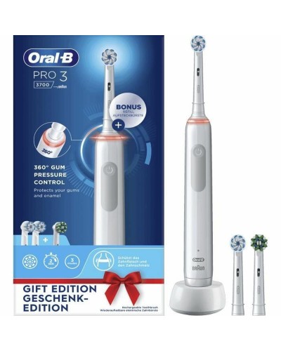 Oral-B Pro 3 Rechargeable Electric Toothbrush - Clean Teeth and Healthy Gums
