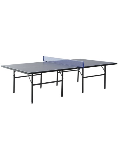  Tavolo da Ping Pong Pieghevole per Interni in MDF e Acciaio, 152.5 x 274 x 76 cm, Blu e Viola