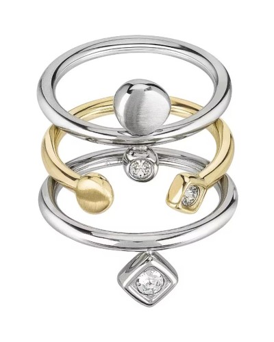 Breil Bague Femme TJ2290 Taille 16 Acier Inoxydable Bijou Mode
