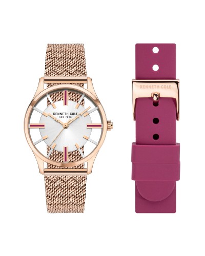 Kenneth Cole Damenuhr KCWLG2124002 - Elegant und Raffiniert
