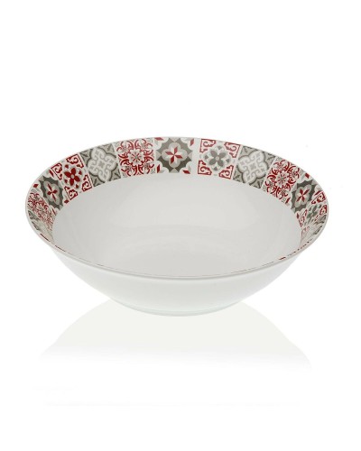 Salad Bowl Versa Maroon Porcelain