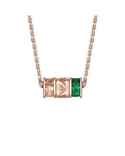 Emporio Armani Women's Necklace Rose Gold EG3577221 - Elegant & Refined
