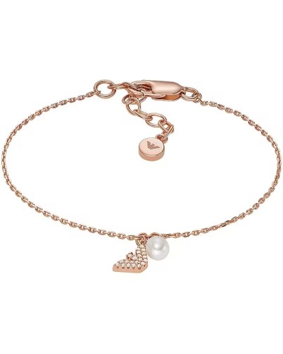 Emporio Armani Damenarmband Roségold Kristalle - Elegantes Schmuckstück EG3575221
