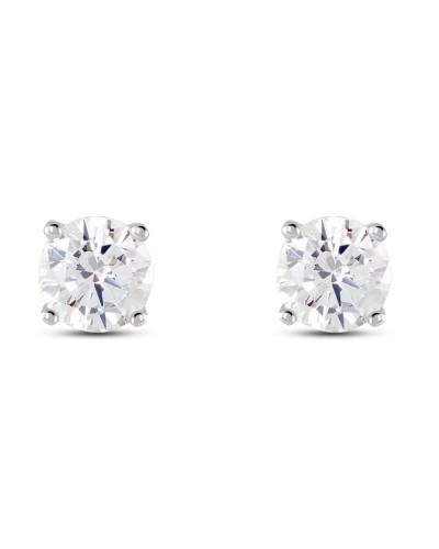 Stroili Women's Hoop Earrings Silver 925 Zirconia - Elegant and Luminous
