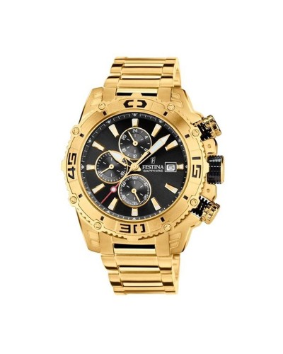Festina Reloj de Hombre F20492/4 Negro - Cronógrafo Deportivo Acero
