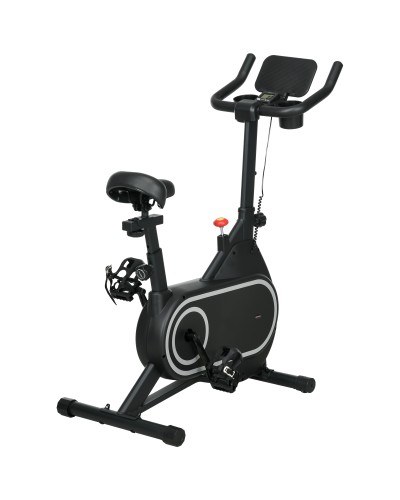 Magnetic Exercise Bike with 4kg Flywheel, Adjustable Handlebar & Seat