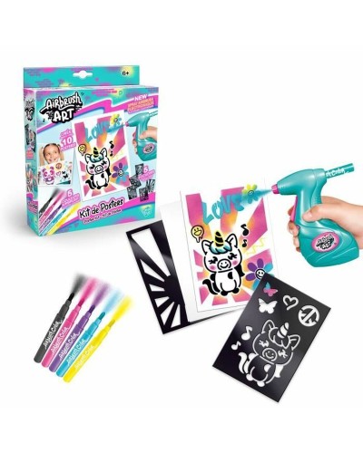 Canal Toys Airbrush Art: Set Poster da Dipingere - Creatività per Bambini
