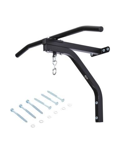 Punching Bag Mount with Pull-Up Bar, 93x47x51cm, Black