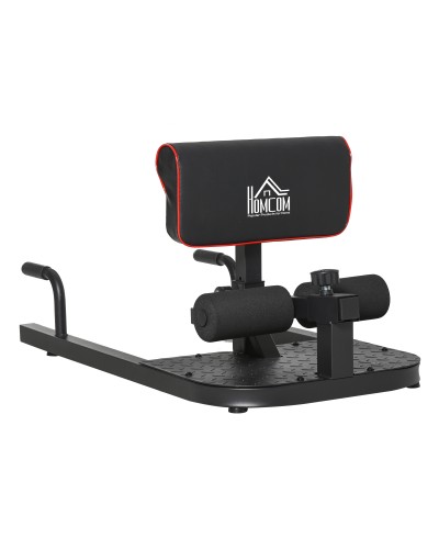  Macchina Squat 3 in 1, Macchina per Deep Sissy Squat Sit Up Push Up Regolabile Acciaio, Multifunzione, per Fitness, Allenamento